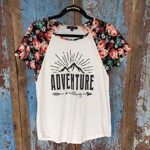 Dream Style Adventure Awaits White Tee